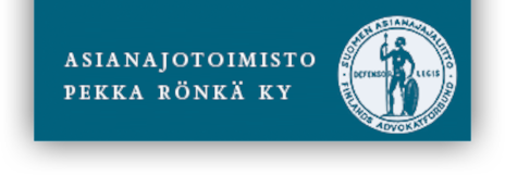 Asianajotoimisto Pekka Rönkä Ky Logo
